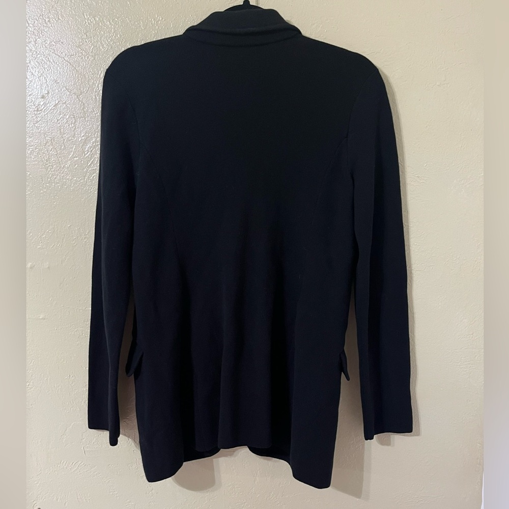 Lauren Ralph Lauren knit cardigan blazer size medium - Picture 3 of 3